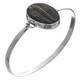 Utah Trilobite Fossil 7" Silver Cuff Bracelet