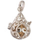 1 3/16" 925 Sterling Silver Teardrop us Locket Pendant