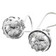 1/2" 925 Sterling Silver French Wires Earrings