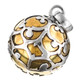 7/8" 925 Sterling Silver Round us Pendant