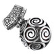 1 3/16" 925 Sterling Silver Pink Mabe Pearl us Pendant