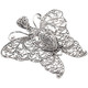 2 5/16" 925 Sterling Silver Butterfly us Pendant