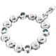 1 5/8" 925 Sterling Silver Swiss Blue Topaz us Pendant