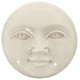 Cabochon Open Eyes Undrilled Moonface Bison 13/16"(21mm)