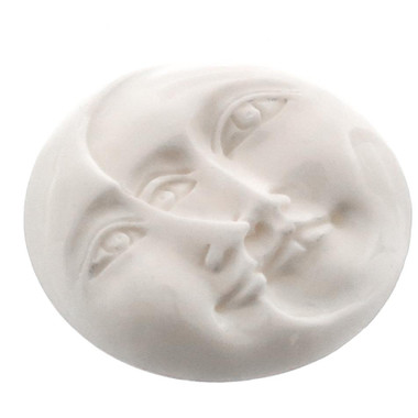 Cabochon Open Eyes Undrilled Moonface Sun Bison 1"(25mm)