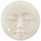 1 3/8" 35mm1-5-10Pcs Lot Closed Eye Sun Moon Face Bison Bone Cab Bead Cabochon