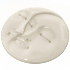 Cabochon Closed Eyes Undrilled Face Moon Sun 1 5/16"(33mm)