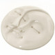 Cabochon Closed Eyes Undrilled Face Moon Sun 1 5/16"(33mm)
