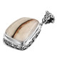 925 Silver Sale! Brecciated Onyx Sterling Pendant, 2"