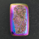 Cabochon Window Drusy 1 7/16"(36mm) Titanium Rainbow