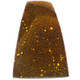 Cabochon Agate Druzy 1 3/16"(30mm) Weeping Willow Titanium