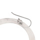 Oyster Mother Of Pearl Shell White French Wires Earrings