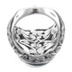 Bali Scrollwork South Pacific Blue Mabe Pearl 925 Sterling Silver Ring