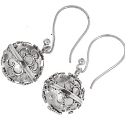1/2" 925 Sterling Silver French Wires Earrings