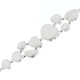925 Silver White Oyster Mother Of Pearl Shell 5" Bracelet