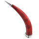 3 15/16" 925 Sterling Silver Red Sponge Coral us Tamper