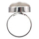 Sand Dollar Fossil 925 Sterling Silver Adjustable Ring