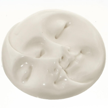 Cabochon Closed Eyes Undrilled Face Moon Sun 13/16"(20mm)