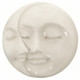 Cabochon Closed Eyes Undrilled Face Moon Sun 13/16"(20mm)