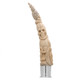 3 3/4" 925 Silver Deer Antler Skull Snake us Tamper