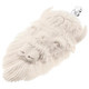 2 3/4" 925 Silver Bison Bone Carving Pendant