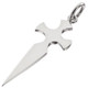 1 3/8" 925 Sterling Silver Dagger Sword us Pendant
