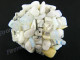 2mm Glass Seed Beads Mixed Gem Chips White Ring