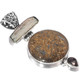925 Silver Smokey Quartz Freshwater Pearl Jasper Pendant