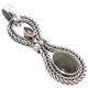 2 13/16" 925 Sterling Silver Prehnite Citrine us Pendant
