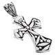 1 7/8" 925 Sterling Silver Cross us Pendant