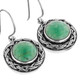 13/16" 925 Sterling Silver Turquoise French Wires Earrings