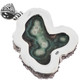 925 Silver Crystal Stalactite Druzy Drusy Sterling Pendant, 2"