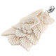 925 Silver Bison Bone Flower Hummingbird Kolibri Pendant
