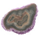 Cabochon Amethyst Stalactite Sliced 3 1/8"(80mm)