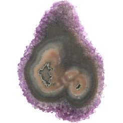 Cabochon Amethyst Stalactite Sliced 3 1/8"(80mm)