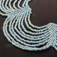 Seed Beads 17" Turquoise Necklace