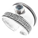 Bali Handmade Blue Topaz 925 Sterling Silver Toe Ring