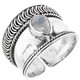 BALI HANDMADE TEARDROP MOONSTONE 925 STERLING SILVER toe ring