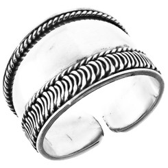 Bali Handmade 925 Sterling Silver Toe Ring