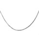 3mm Bali Handmade Coil Solid 925 Sterling Silver Chain Necklace