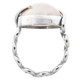 White Mabe Cultured Pearl Bali Handmade 925 Sterling Silver Ring
