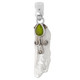 1 1/2" BIWA FRESHWATER STICK PEARL BLUE TOPAZ 925 STERLING SILVER pendant