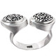 BALI ARTWORK HANDMADE GRANULATION FILIGREE 925 STERLING SILVER SZ 8.5 ring