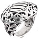 Handmade Bali Artwork 925 Sterling Silver Sz 8 Ring