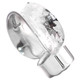 Sparkling Prasiolite Green Amethyst Artisanal Hammered 925 Sterling Silver Ring