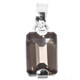 Large Sparkling Smoky Quartz Gem 925 Sterling Silver Pendant, 1"