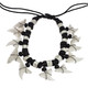 COOL BIG WHITE TIP SHARK TOOTH UNISEX SURFER ADJSTABLE SIZE anklet