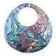 2 3/4" 70mm Lusterous New Zealand Paua Abalone Shell Bead