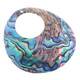 2 3/4" 70mm Lusterous New Zealand Paua Abalone Shell Bead