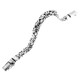 8mm Thick Brilliant Handmade Byzantine Solid 925 Sterling Silver Bracelet